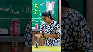 Inertia  experiment scienceandfun physics inertia qcigwalior arabhmehtasir experimentvideo [upl. by Sigfrid418]