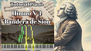 Himno N°4  quotBandera de Siónquot  Tutorial para PIANO  Anthem N°5  quotHigh on the Mountain TopquotIJSUD [upl. by Viafore]