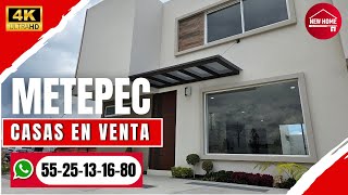 CASAS DE 4 RECAMARAS EN METEPEC DISEÑO ELEGANTE 24 5821000 [upl. by Ettelra]