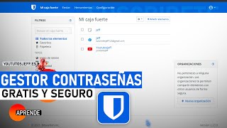 Organizar Contraseñas ✅ Bitwarden Tutorial [upl. by Benilda]