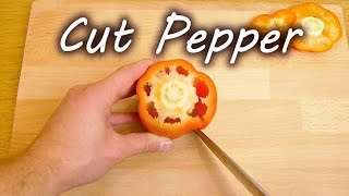 How to Cut a Pepper [upl. by Laine]