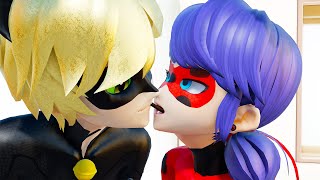 Miraculous Ladybug and Cat Noir  Pocky Kiss [upl. by Hollerman763]