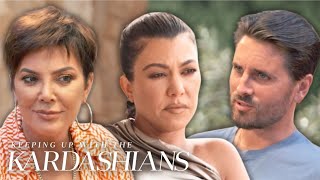 Kris Kim amp Khloé Push Kourtney to Reconcile Relationship Drama with Scott Disick  KUWTK  E [upl. by Ronym]