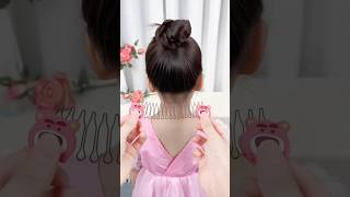 Invisible Hair Holder for Kids  Transparent Rubber Band for Hair [upl. by Atiuqa445]