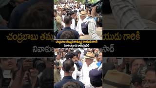 rajendraprasad Visuals At chandrababu Brother House nararohit naralokesh shorts ytshorts [upl. by Ceporah]