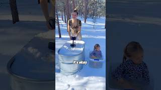 ￼ never felt so relaxed in my life 😴 icebath icequeen ice coldplunge pregnant pregnancy ￼ [upl. by Haisoj]