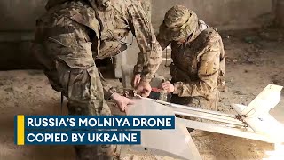 Molniya Russias wooden flatpack drone thats being copied by Ukraine [upl. by Refitsirhc119]