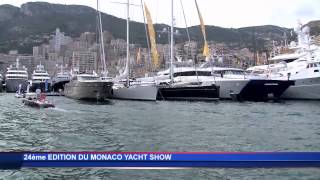 Le Monaco Yacht Show prend le large [upl. by Kerr]