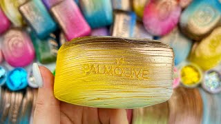 ASMR SOAP★Compilation set★Crushing soap★Cutting soap cubes★FOAMampGLITTERampSTARCH★ [upl. by Iarahs]