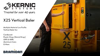 Bramidan X25 Vertical Baler [upl. by Laiceps498]