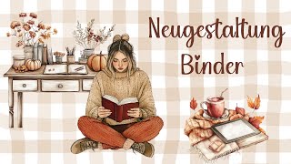 🌸📝☕Neugestaltung der Binder und der Kleingeld Challenge ☕📝🌸 budgetbinder umschlagmethode [upl. by Helms]