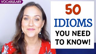 Learn 50 Idioms Native Speakers Actually Use  Advanced English [upl. by Felipa]