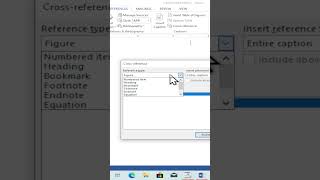 cross reference in Microsoft Word । how to use cross reference in ms word। what is cross reference [upl. by Arika580]