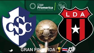 GRAN FINAL IDA 2022 ⚽🏆🇨🇷 Cartaginés🤍💙 10 Alajuelense❤️🖤 [upl. by Ahsatan]