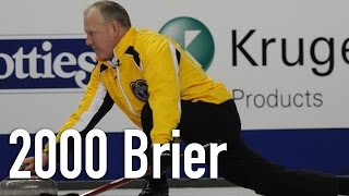 BC Greg McAulay vs NB Russ Howard  2000 Brier Final [upl. by Haliehs817]