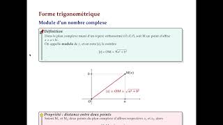 Module et argument dun nombre complexe [upl. by Ahtenek49]