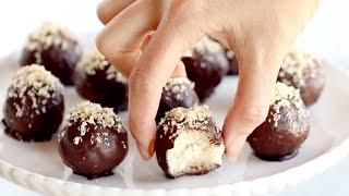 Dark Chocolate Coconut Bites [upl. by Oberstone]