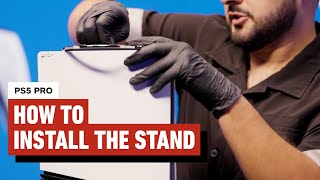 How to Install the PS5 Pro Vertical Stand [upl. by Icken446]