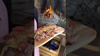 Grillade de bœuf au feu de bois sublimé au flambadou 🔥 [upl. by Audwin]