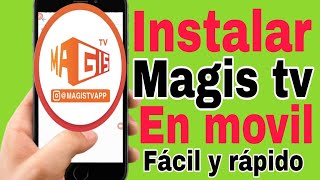 📱quotCOMO DESCARGAR MAGIS TV EN CELULAR GRATISquotCOMO DESCARGAR MAGIS TV EN CELULAR 2024MAGIS TV iphone [upl. by Avelin]