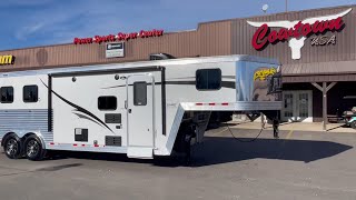 2016 Bison 8309 3Horse Trailer with Living Quarters Lightly Used [upl. by Collin]