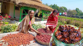 ঠাকুমার হাতে গ্রাম বাংলার ঐতিহ্যবাহী টক ঝাল মিষ্টি কুলের আচার রেসিপি [upl. by Kawai]