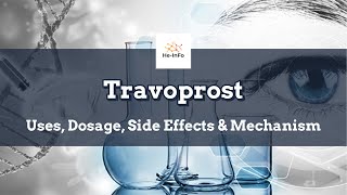 travoprost  Uses Dosage Side Effects amp Mechanism  Travatan [upl. by Dadelos]