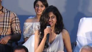 Aaditi Pohankar Actress Talks About Gemini Ganeshanum Suruli Raajanum Movie Audio Launch  TOC [upl. by Veta997]