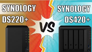 Synology DS420 vs DS220 NAS  What is the Difference [upl. by Arvo297]