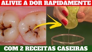 Top 2 Remédio Caseiro Para Dor de Dente Que TRATA e ALIVIA a Dor Rápido  2019 [upl. by Labina62]