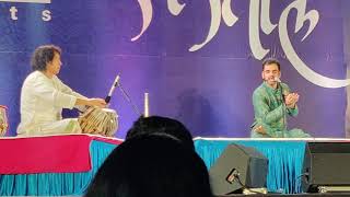 Ustad Zakir Hussain amp Rahul Deshpande  Tejonidhi Lohgol  तेजोनिधी लोहगोल  राहुल देशपांडे [upl. by Alis892]