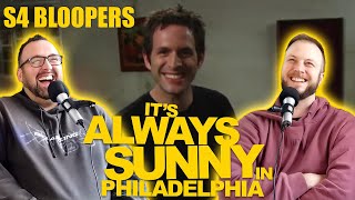 ITS ALWAYS SUNNY IN PHILADELPHIA Season 4 Bloopers Reaction [upl. by Bald64]