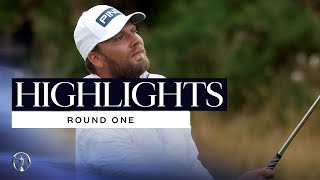 FULL ROUND HIGHLIGHTS  Round One  The 152nd Open [upl. by Ennirroc784]