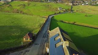 Birds Eye View of Golcar [upl. by Rebmac]