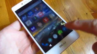 BLU Life One X 2016  How to Double Tap to Wake Phone [upl. by Cirenoj]