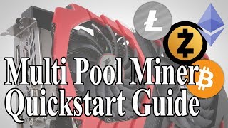 MultiPoolMiner Quickstart Guide  CPUGPU Cryptomining HowTo [upl. by Adihaj]