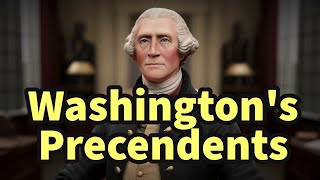 George Washington’s Presidency and Precedents [upl. by Nylrem645]