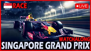 F1 LIVE  Singapore GP Race Watchalong With Commentary [upl. by Greenebaum]