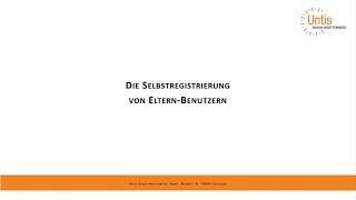 Anlegen eines Benutzeraccounts für Eltern in WebUntis mit Hilfe der Selbstregistrierung [upl. by Raynor]