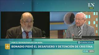 El análisis del pedido de desafuero y detención de Cristina  Café de la Tarde [upl. by Yrffej]