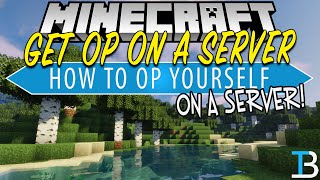 How To OP Yourself on A Minecraft Server [upl. by Burley]