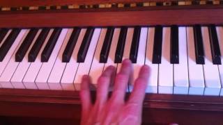 D minor harmonic scale LEFT hand  how to  ABRSM Grade 1 piano G1 [upl. by Malkin]