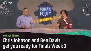 Who are your picks for Week 1 of the AFL finals  Yokayi Footy Shorts  NITV [upl. by Imrots113]