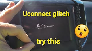 Having Uconnect issues screen blank try this [upl. by Eedyah]