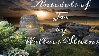 Anecdote of Jar by Wallace Stevens  in tamil  Poem  The World of Fantasy [upl. by Bendicty369]