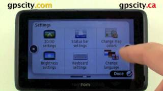 Change the units in the Tomtom GO 25XX series with GPS experts GPSCity [upl. by Litton]