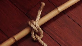 How To Tie A Gaff Topsail Halyard Bend Knot  WhyKnot [upl. by Benjamen360]