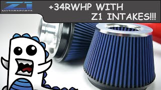 Z1 Motorsports 350Z370ZG37 High Flow Intakes [upl. by Pahl]