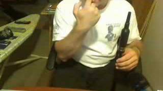 Bagpipe Lesson 1 holding amp blowing the practice chanter [upl. by Aniala]