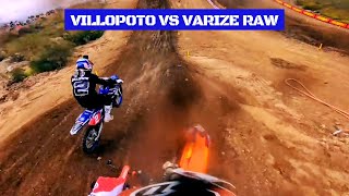 Villopoto vs Varize PURE 125cc RAW 2 Stroke throwback [upl. by Ardnoyek974]